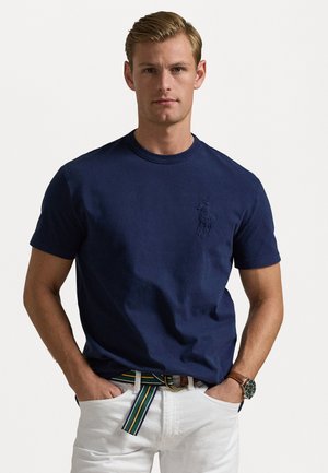 SHORT SLEEVE - Basic T-shirt - cruise navy