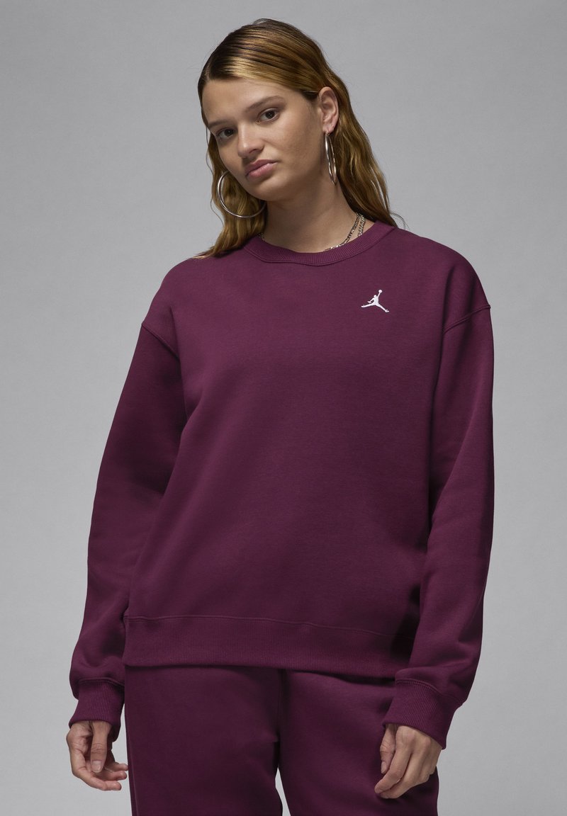 Jordan JORDAN BROOKLYN - Sweatshirt - bordeaux white