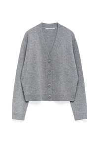 Cardigan - grey melange