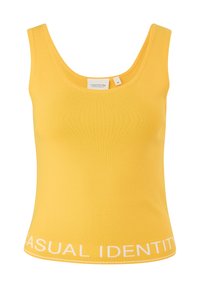 comma casual identity Top - gelb