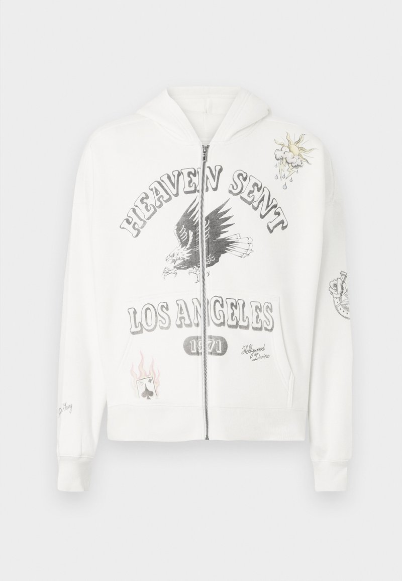 Hollister Co. Sweater met rits crème Hollister Co. Sweater met rits crème