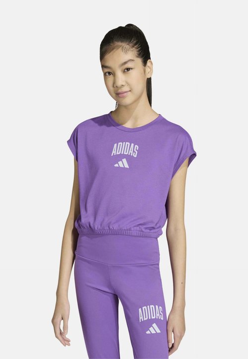 adidas CAMISETA SEASONALS - Camiseta estampada - active purple crystal sky — photo 2