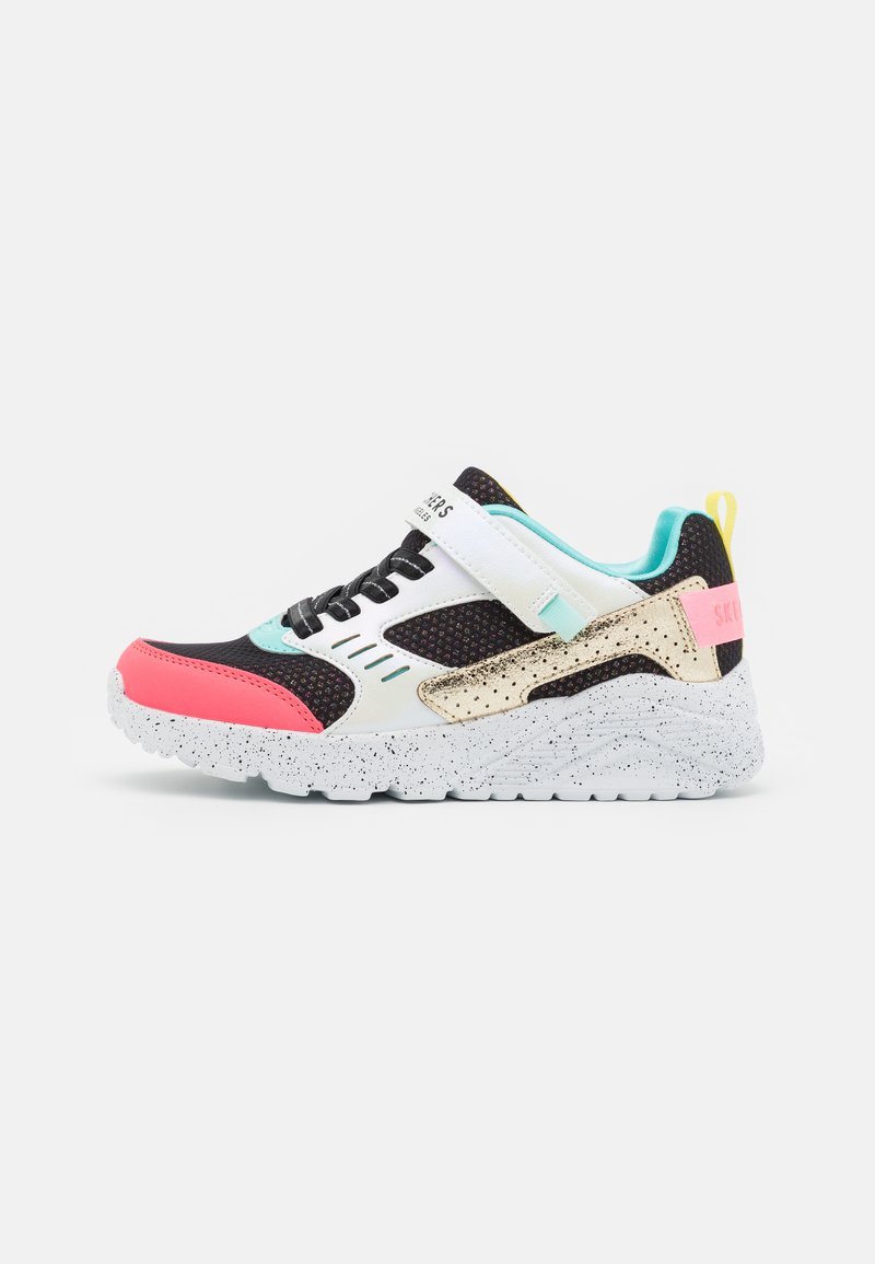 Skechers UNO LITE - Sneakers - black/multi-coloured