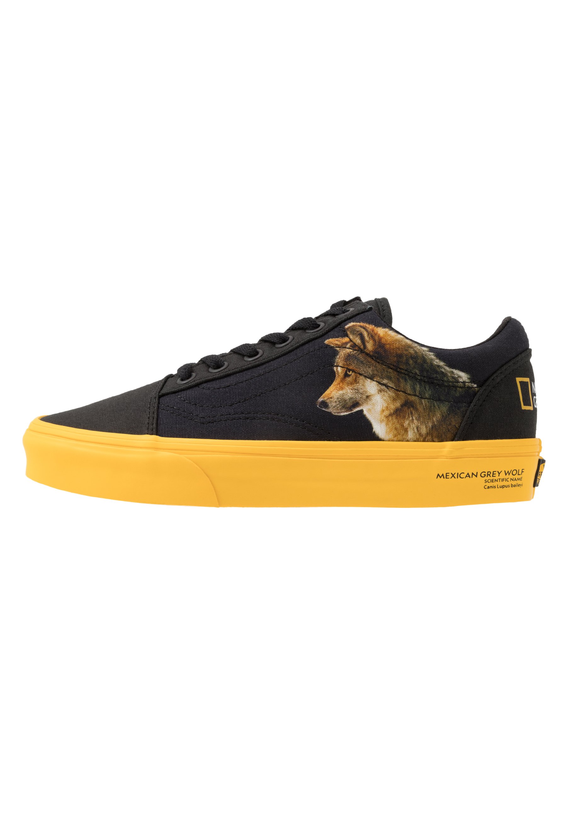 yellow black vans old skool