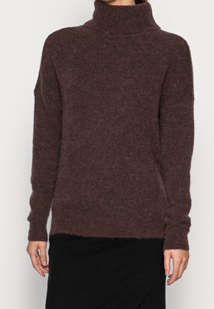 Svetr - mottled dark grey