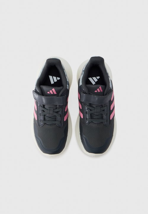 adidas TENSAUR RUN 3.0 UNISEX - Road running shoes - grey/bliss pink/off white — photo 4