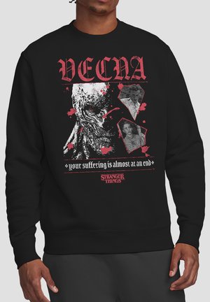 NETFLIX, STRANGER THINGS VECNA SUFFERING - Sweatshirt - black