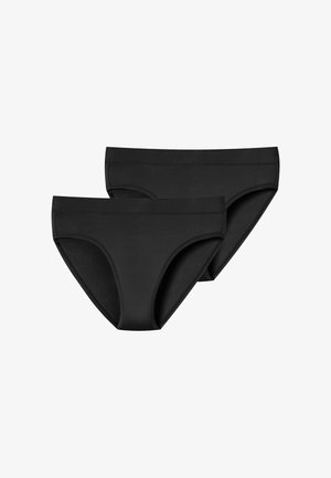 Schiesser 2-PACK UNIQUE MICRO - Slip - schwarz