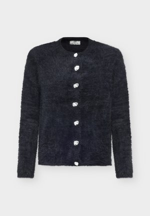 JDY, JDYPRIME JAYLA O-NECK CARDIGAN - Gilet - black