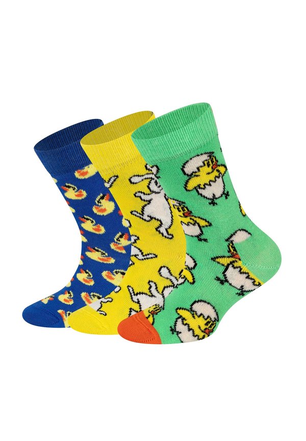 3-PACK BUNNY-RUBER - Socken