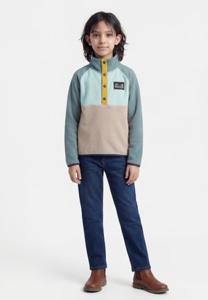 MONTE KIDS HALF UNISEX - Pulover iz flisa - ocean mint