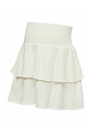 Vero Moda, ROCK MITTLERE TAILLE KURZER ROCK - A-lõikeline seelik - snow white