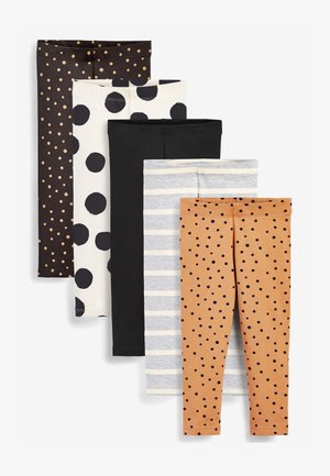 5 PACK - Leggings - black