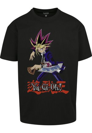 Upscale by Mister Tee, YU-GHI-OH DUELL HEAVY  - T-shirts print - black