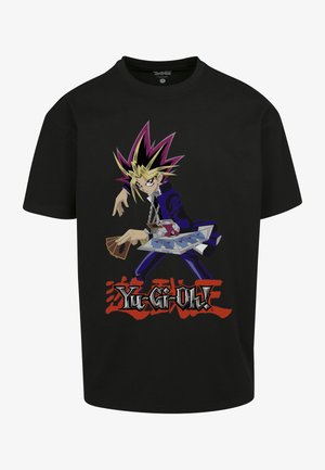 Upscale by Mister Tee, YU-GHI-OH DUELL HEAVY - T-shirts print - black