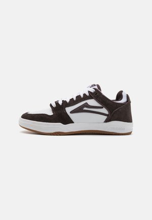 TELFORD UNISEX - Sneakers laag - chocolate/white