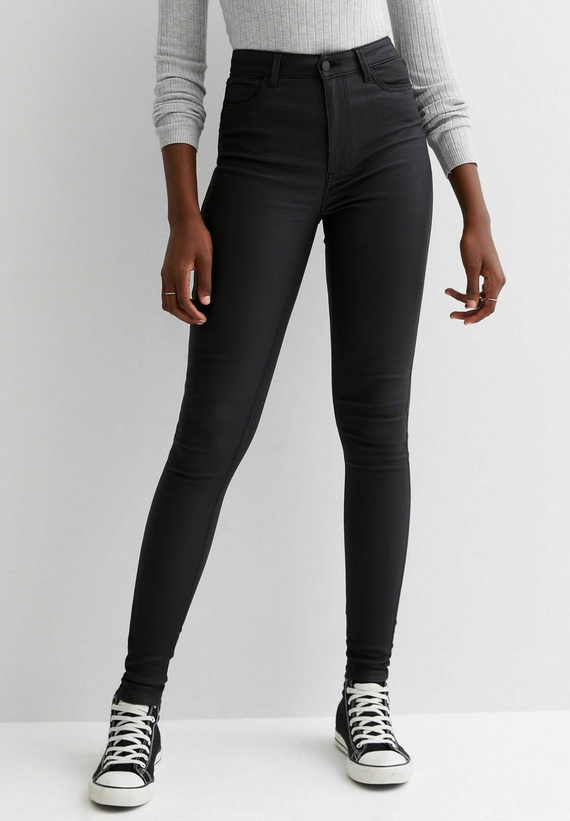 New Look Tall TALL JEANS SKINNY FIT Jeans Skinny Fit black/zwart