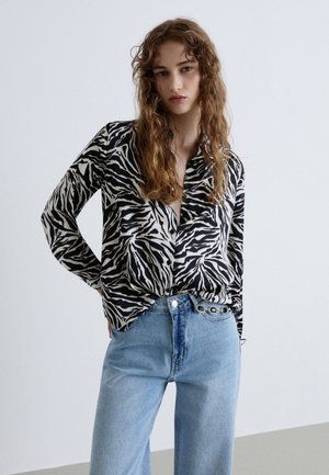 Calliope, CAMICIA FANTASIA - Hemdbluse - var ultrablack