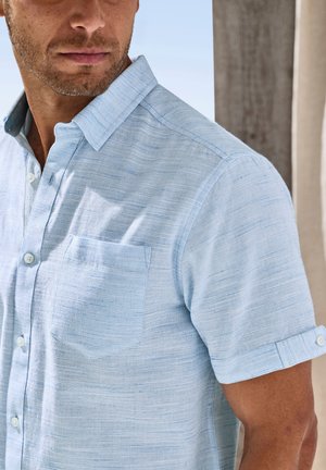 H.I.S, H.I.S KURZARMHEMD - Shirt - blau