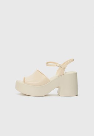 Melissa LINA - Sandale cu platformă - white