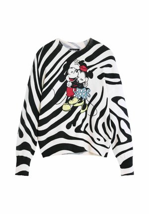 Desigual, MICKEY DISNEY™ SWEATER - Svetrík - white