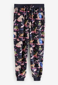Next COSY LONG SLEEVE REGULAR FIT SET - Nattøj sæt - navy blue animals
