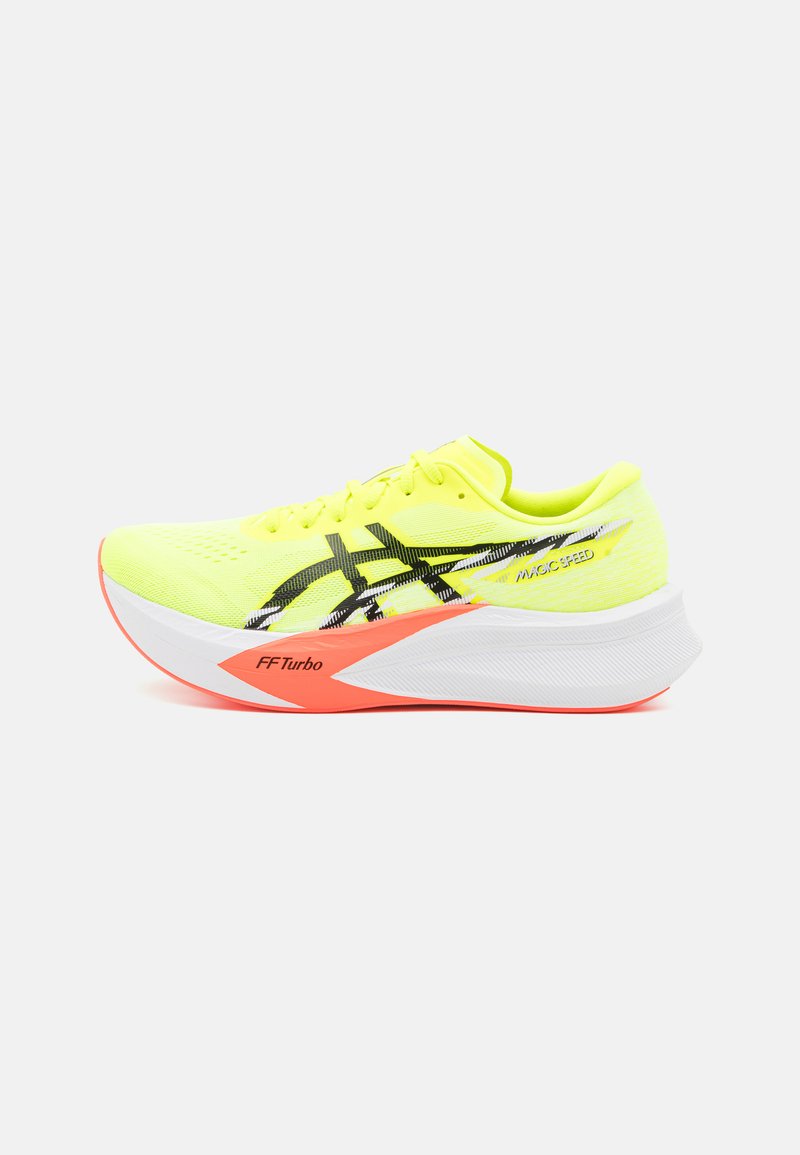 ASICS MAGIC SPEED 4 - Chaussures de running sur route - safety yellow/black