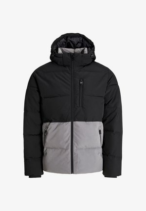 Jack & Jones, JJEOWEN PUFFER SN PLS - Veste d'hiver - castlerockdetail:black blocking