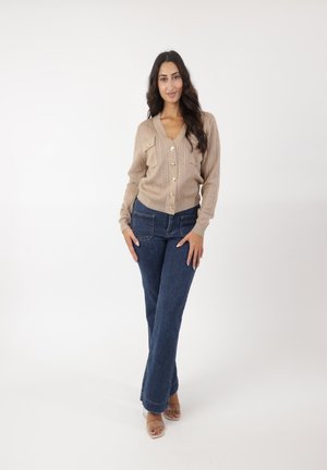 Strickjacke - braun