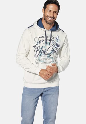 Kapuzenpullover - weiß