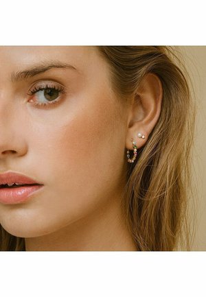Sif Jakobs Jewellery ADRIA CREOLO MEDIO - Ohrringe - Gold & Multicolor
