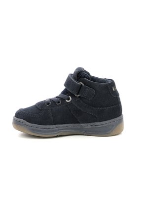 SNEAKERS HAUTES CUIR KICKALIEN - Babyschoenen - marine