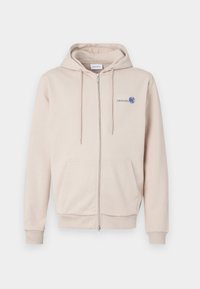SECRET ZIPPER HOODIE - Sweatjakke - sand