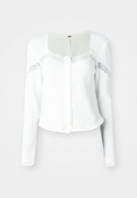 LETS PARTY CARDI - Vest - clean ivory