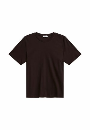STOCKH LM, MAIA PREMIUM TEE - T-shirt basic - dark brown