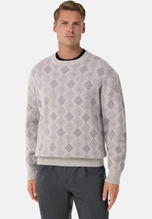 Boggi Milano Stickad tröja - grey