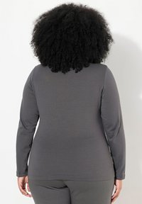 Ulla Popken ROLLKRAGEN - Longsleeve - graphite gray