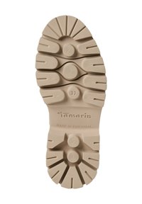 Tamaris ELEGANTE ANTELOPE MIT REMOVABLE SOCK - Enkellaarsjes met plateauzool - antelope