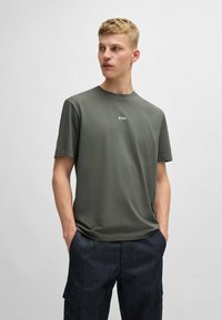 BOSS TCHUP - Paprasti marškinėliai - open grey sixteen
