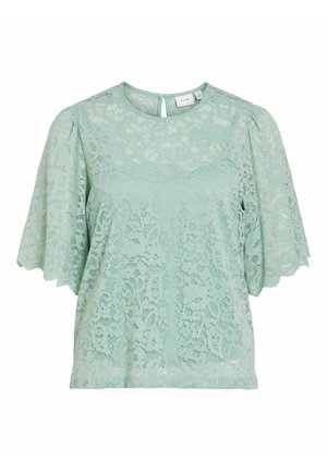 VILA, Blouse - blue surf