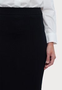 Armani Exchange GONNA - Gonna a tubino - black