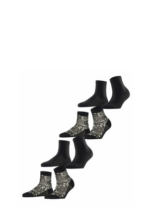 GERANIUM FLOWER 4-PACK KURZ - Socken - sortiment