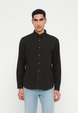 SLHREGNOAH MIX SHIRT CAMP - Chemise - black