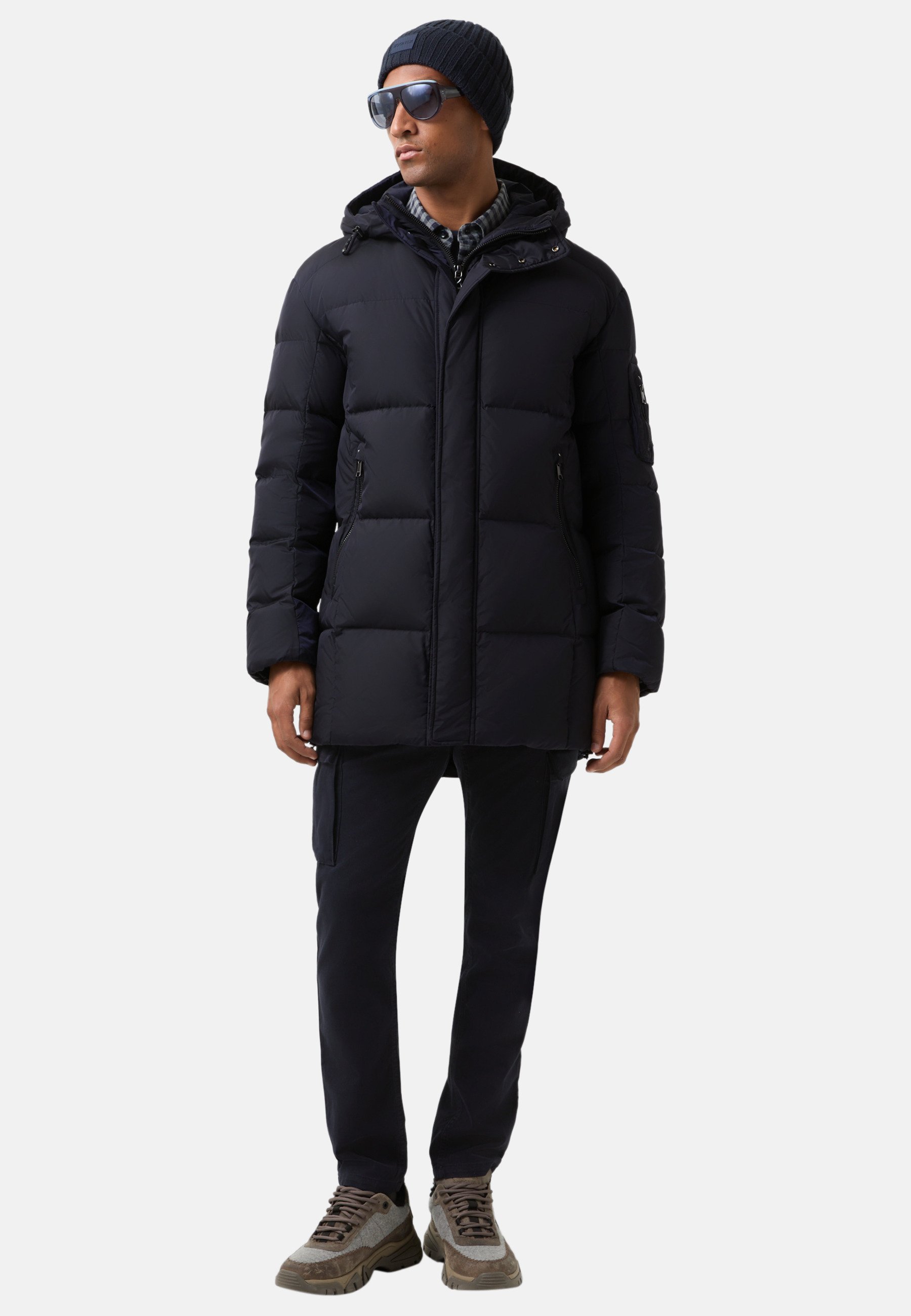Bogner JONES-D2 - Down coat - navy-blau/blue - Zalando