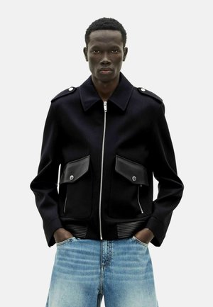 REGULARFIT - Sweat zippé - navy