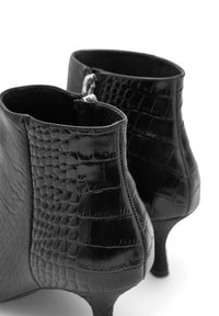 Woden VERA CROCO - Tronchetti - black