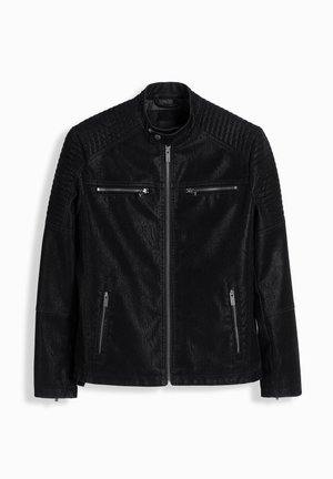 Ombre Chaqueta de cuero sintético - black