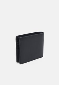 Calvin Klein MODERN PLAQUE TRIFOLD UNISEX - Wallet - black