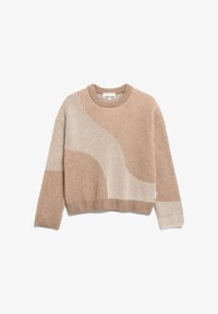 Ausgewählt, camel melange-oatmilk