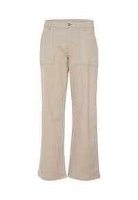 CUMILKY - Auduma bikses - dune white stripe